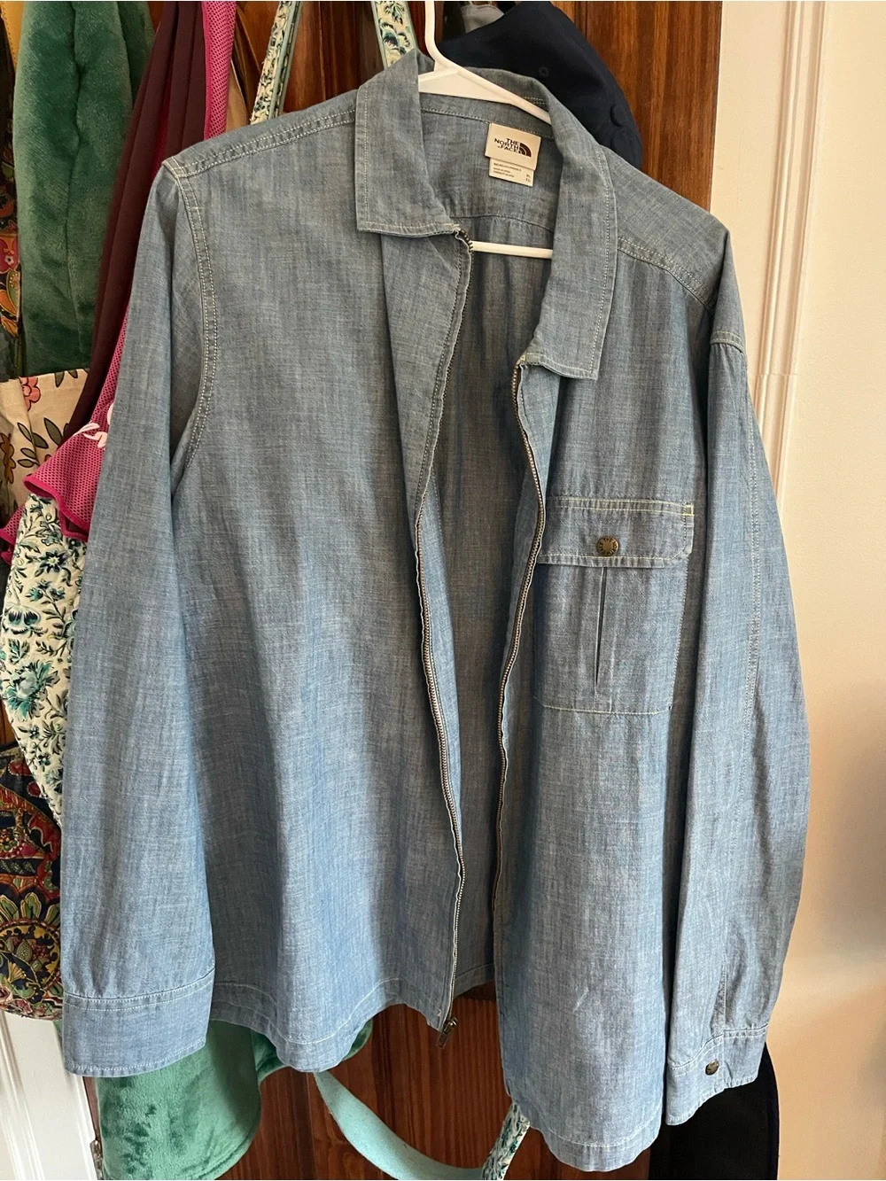 The North Face Berkeley Zip Chambray Long-Sleeve Shirt Jacket - Men's